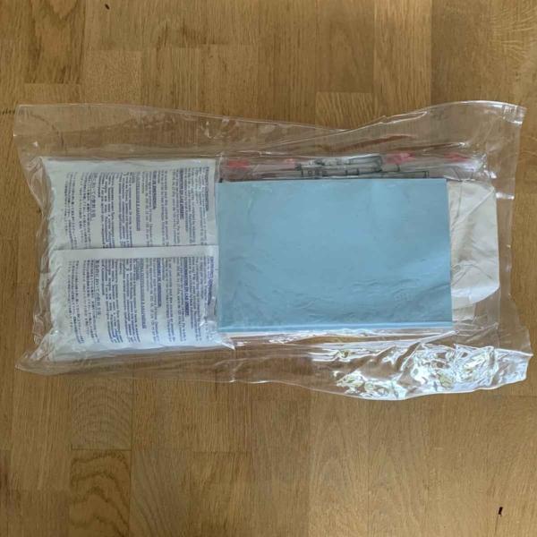 Goodrich Aerospace survival kit module Rev M back side.