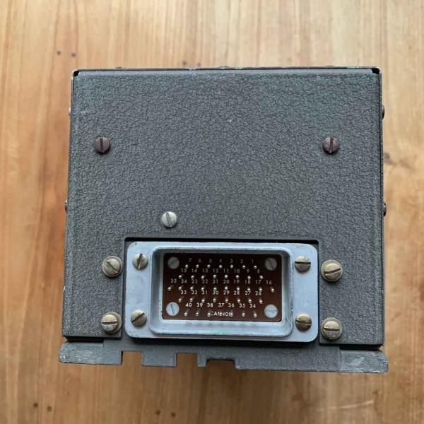 Back side of Lufthansa Boeing 707 D-ABOD panel protection electrical system for sale.