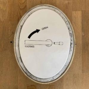 Air Hollandia Fokker 100 PH-ABW inspection hatch for sale.