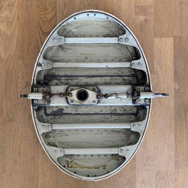 Back side of Air Hollandia Fokker 100 PH-ABW inspection hatch for sale.