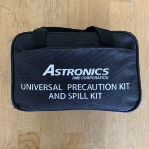 Astronics universal precaution kit and spill kit for sale.