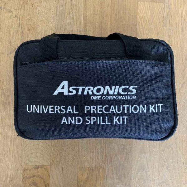 Astronics universal precaution kit and spill kit for sale.