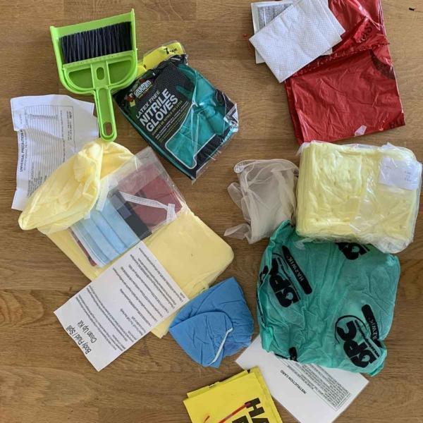 Astronics universal precaution kit and spill kit
