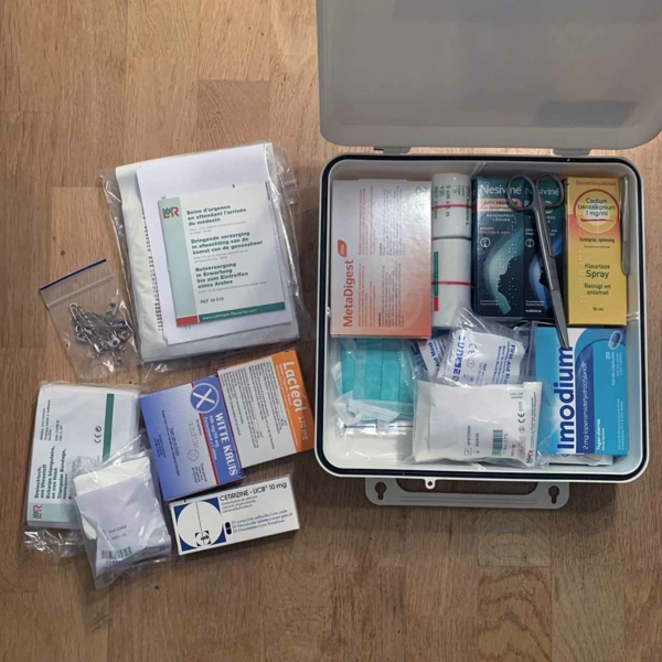 Brussels Airlines first aid kit for sale.