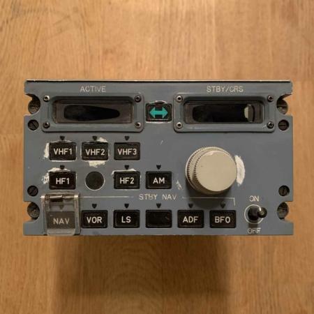TAP Portugal Airbus A340 CS-TOK radio management panel for sale.