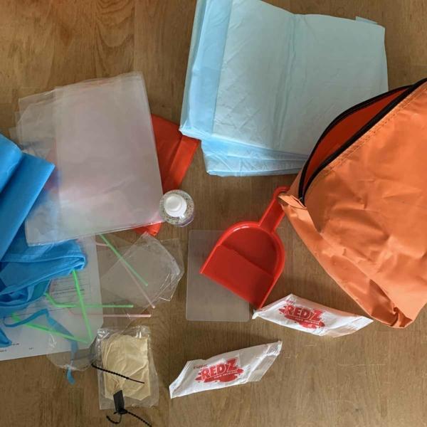 Universal precaution kit and spill kit for sale.