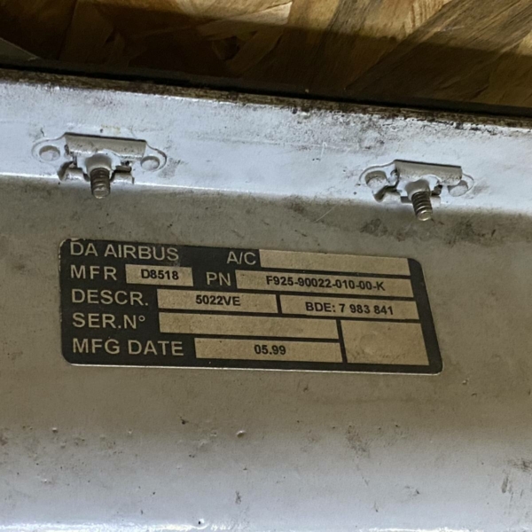 Air France Airbus A340 F-GLRZ Cargo Compartment Panel for sale