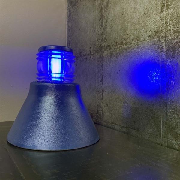 Refurbished Royal Netherlands Air Force W-D Zeist Elfaka taxiway light for sale.