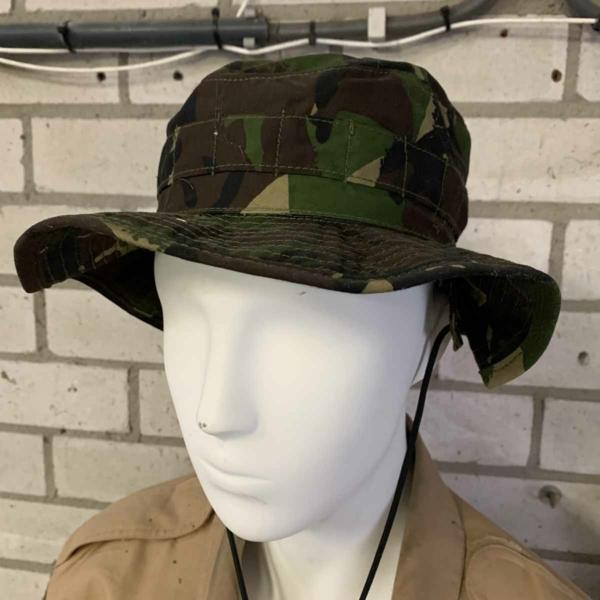 Hat combat tropical disruptively patterned. Camouflaged bus hat for sale.