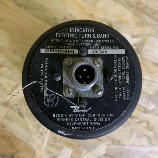 Bendix electric turn and bank indicator for sale.