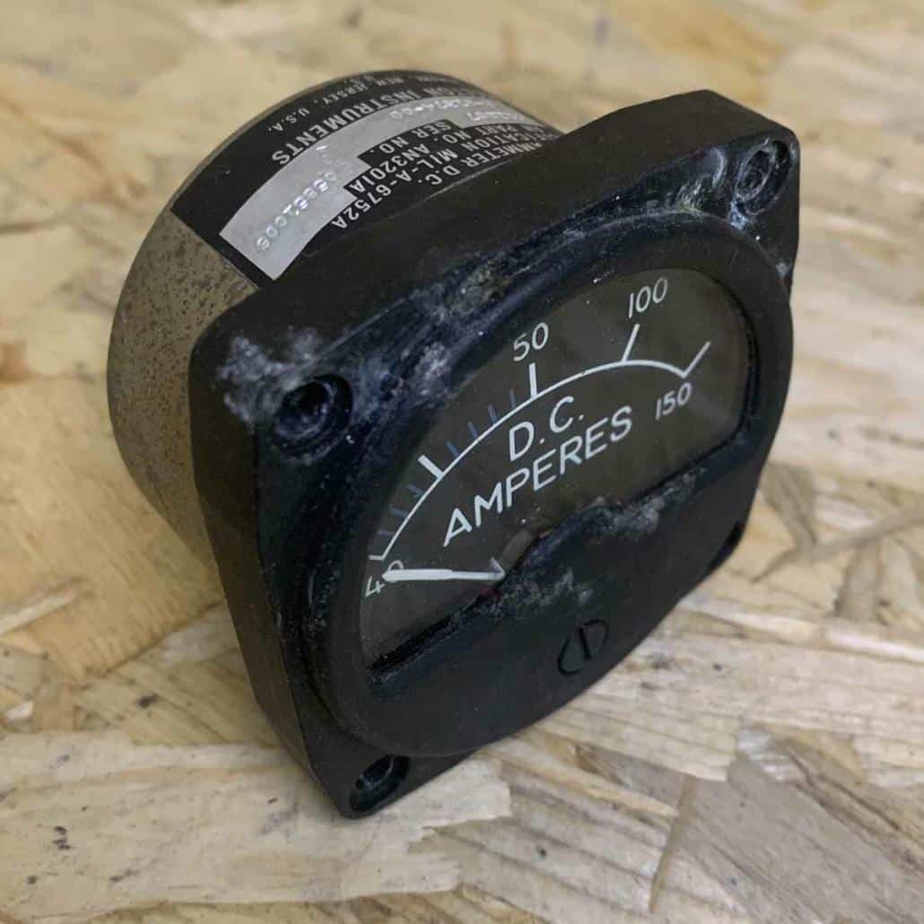 DC power ammeter indicator Aviation Gadgets