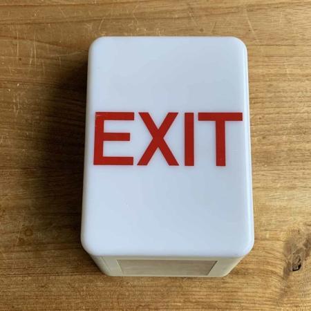 Air Mauritius Airbus A340 exit marking sign for sale.