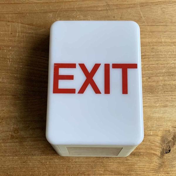 Air Mauritius Airbus A340 exit marking sign for sale.