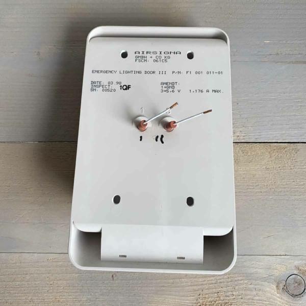 Air Mauritius Airbus A340 exit marking sign for sale.