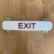 Boeing 737 overdoor exit sign for sale.