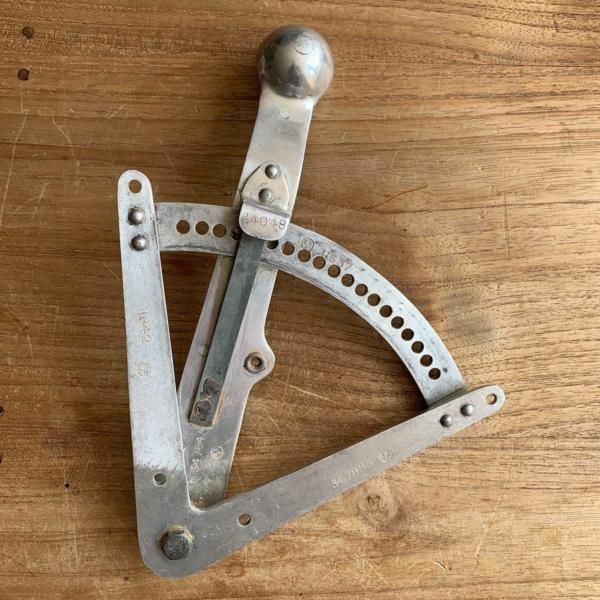 De Havilland Tiger Moth leading edge slat control lever for sale.