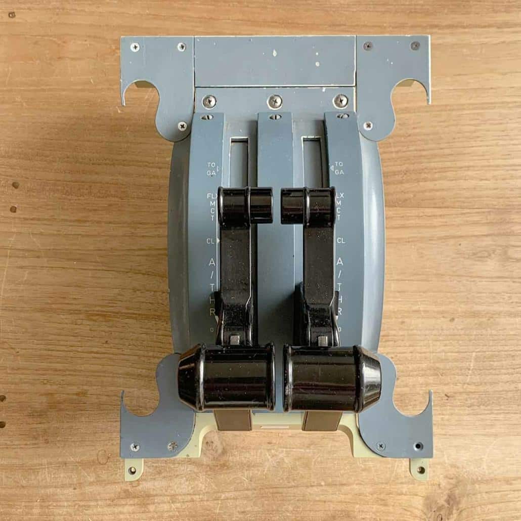 Airbus A330 thrust levers Aviation Gadgets