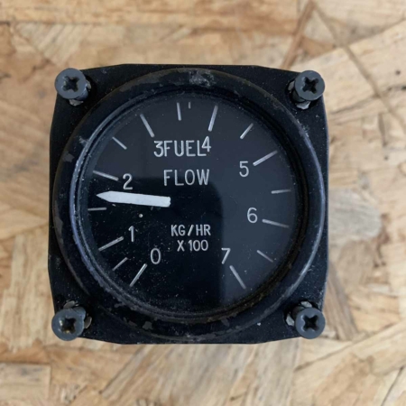 Aircraft fuel flow indicator for sale.