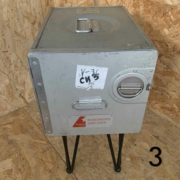 Aircraft galley container desk cabinet for sale.