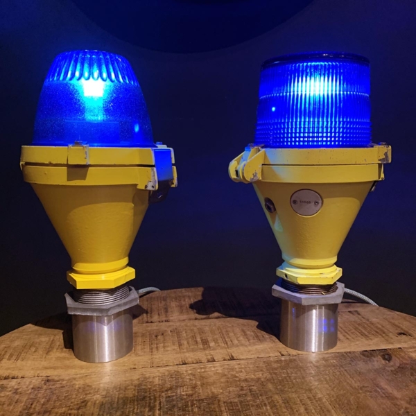 Refurbished Thorn taxiway light for sale.