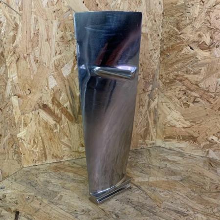 Polished Pratt & Whitney JT3D engine fan blade for sale.