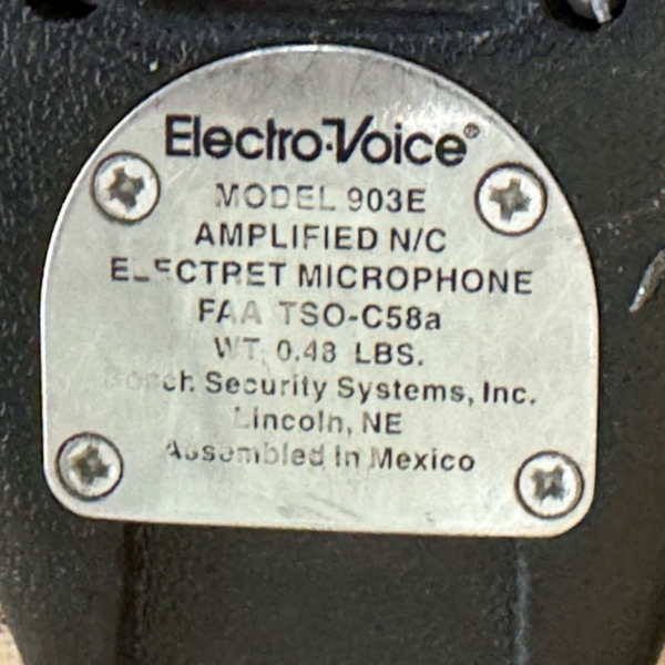 Electro-Voice 903E handheld microphone for sale.