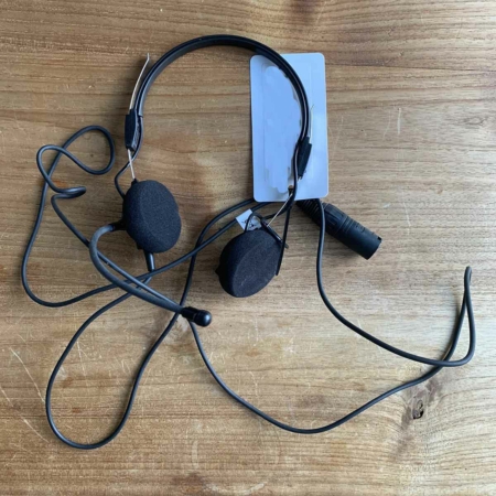 Secondhand Telex Airman 750 aviation headset for sale.
