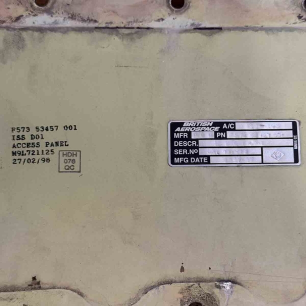 Brussels Airlines Airbus A330 access panel for sale.