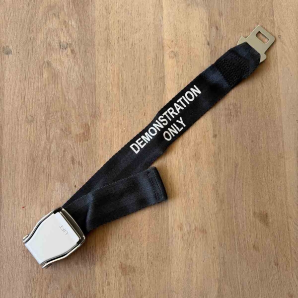Aer Lingus Airbus A320 passenger safety demonstration kit for sale.