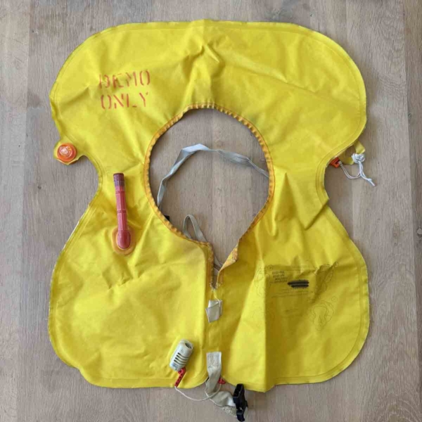 Aer Lingus Airbus A320 passenger safety demonstration kit for sale.