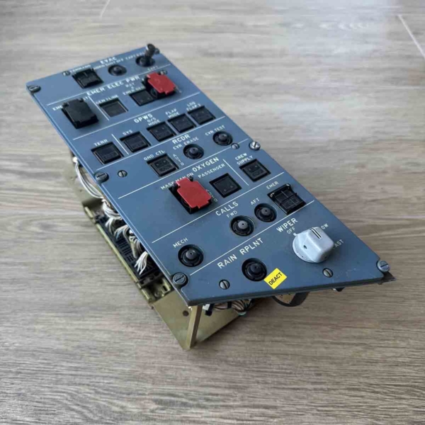 Airbus A320 21VU Overhead Control Indication Panel for sale.