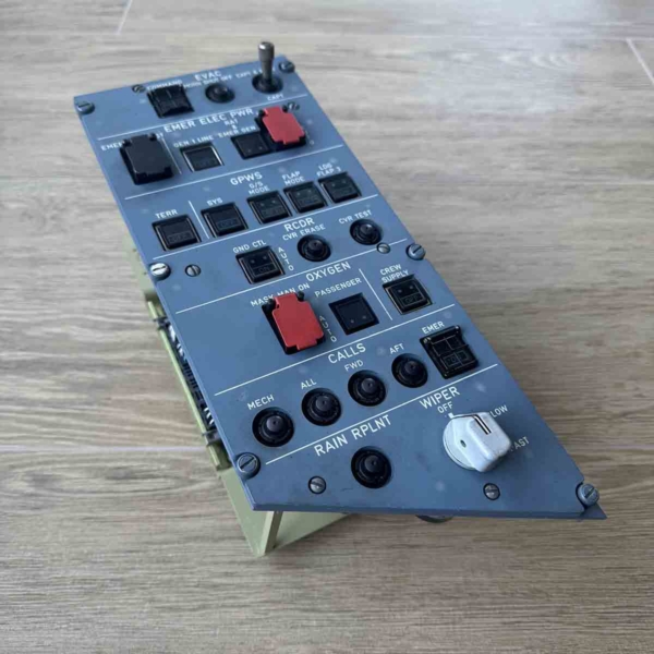 Airbus A320 21VU Overhead Control Indication Panel for sale.