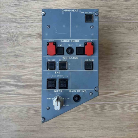 Airbus A320 22VU Overhead Control Indication Panel for sale.