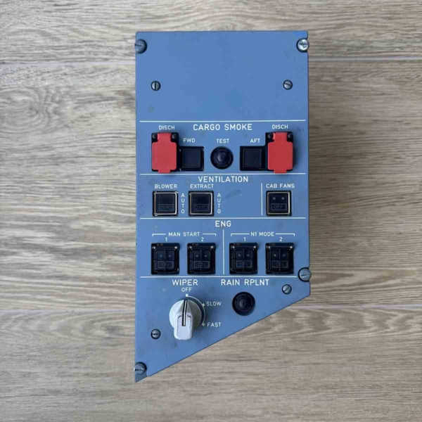 Airbus A320 22VU Overhead Control Indication Panel for sale.