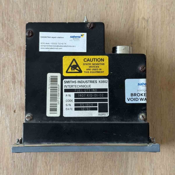 Airbus A320 fuel quantity indicator for sale.