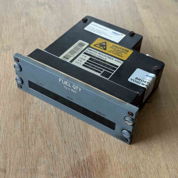 Airbus A320 fuel quantity indicator for sale.
