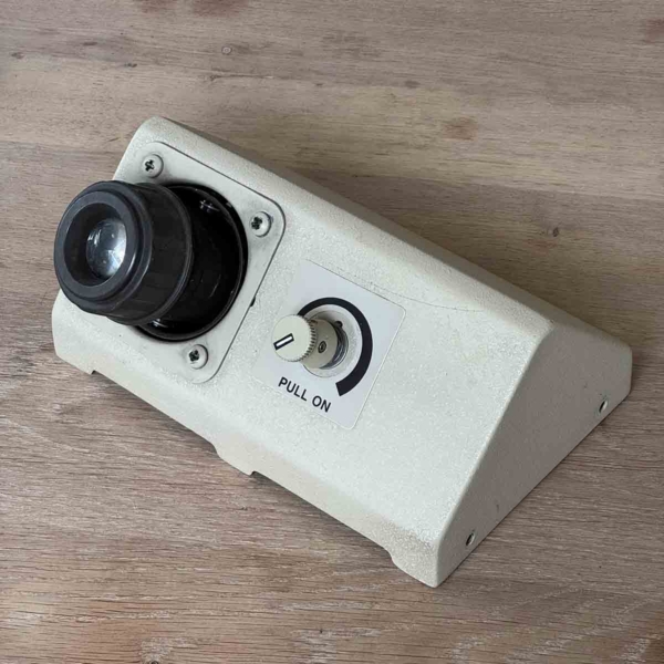 British Airways Boeing 747 cockpit map light and switch panel for sale.