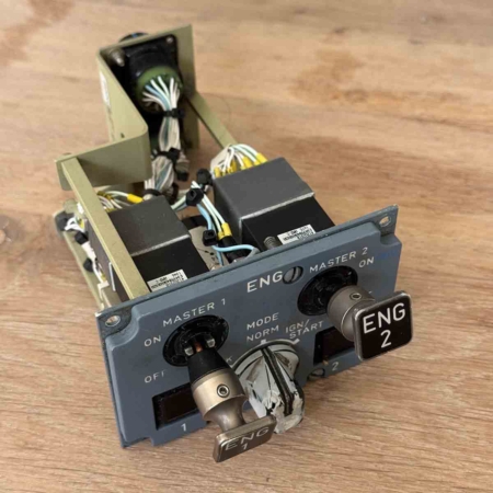 Airbus A320 engine master control panel for sale.