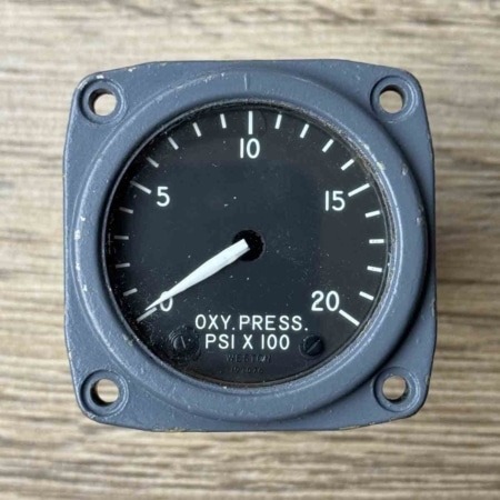 Weston Instruments oxygen pressure indicator for sale.