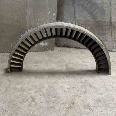 Pratt & Whitney JT8D fan exit case for sale.