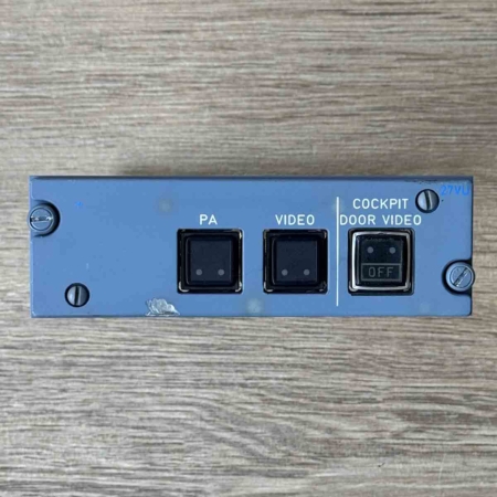 Airbus A320 27VU video control panel for sale.